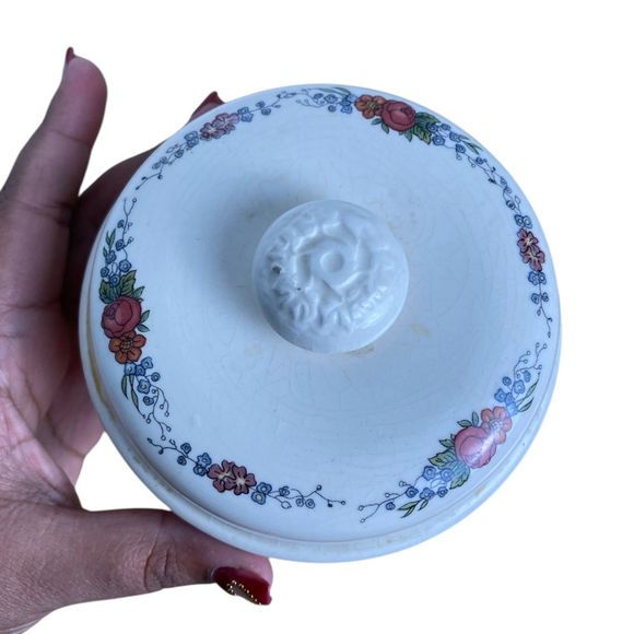 Vintage Simplex France Stoneware Crock with Lid – Classic French Kitchenware(SS) - Picture 7 of 15